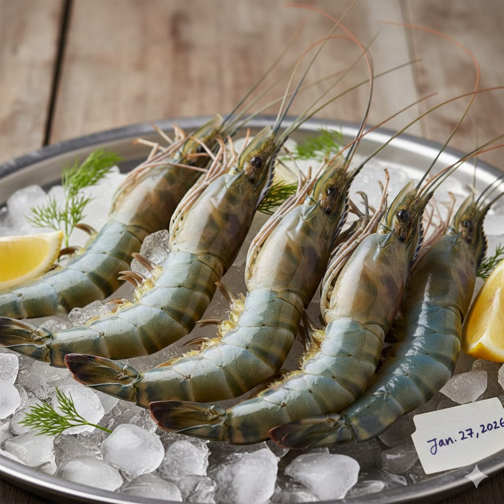 Fresh Tiger Shrimp (14-16 Piece)